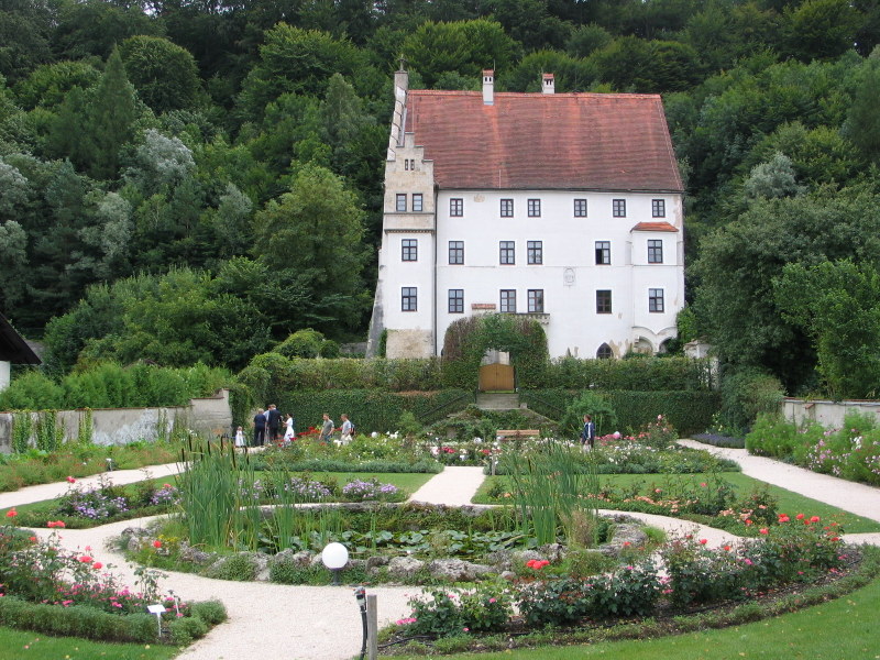 Rosengarten Schloss Wanghausen